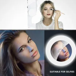 SANEHA Game Developer Selfie Ring Light – 3 Light Modes Ring Flash-18