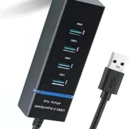 BSVR Portable Mini USB HUB 4 Port SuperSpeed 3.0 Led Indication For Laptop, PC _72 USB HUB 4 PORT_33 USB Hub-picture-9