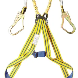 NIce full body safety harness with double scoffold hook and 2 meter lanyard Full Body Harness-24