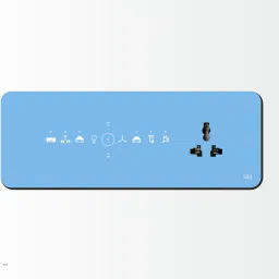 twtss 3W 8|6 Modular, 1AC, 5Lights, 1Fan+Regulator, 1Socket, Colour S12. Smart Switch-5