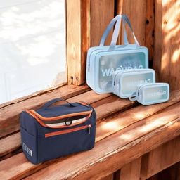 parisal Women Blue Cosmetic Bag-picture-19