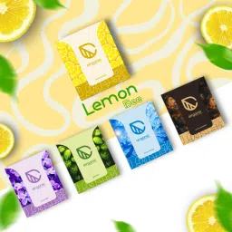 airganic Aroma Swing - Lemon Bee|Essential Oils in Glass Bottle with Wooden Diffuser Lid Car Freshener Diffuser image 5