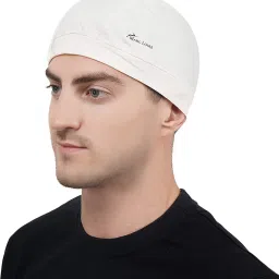 White Helmet Skull Cap for Men & Women-image-26