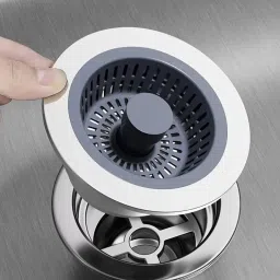 Kitchen Sink Plastic Pop-Up Strainer-image-99