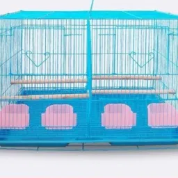 (BULE) 2 Feet Partition Birds Cage | Suitable for All Small Birds Bird, Lizard, Rabbit, Lizard Cage-image-13