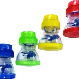 Kitchen and Bathroom Tap Shower Sprinkler Plastic Shower Head pack of 4 Fixed Mount-picture-17