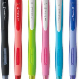 Shalaku M7-228 Mechanical Pencil (Body Color, Pack of 6) Pencil-27