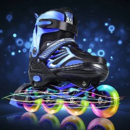 Kids or Teen Adjustable Inline Skates for Outdoor Skates-m size In-line Skates In-line Skates - Size 6-9 UK-image-76