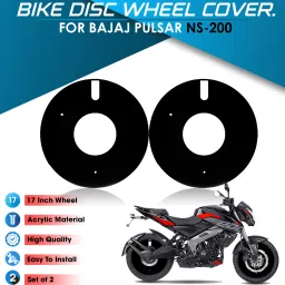 Pro Disc Wheel Cover 17 Inch Motorcycle Wheels Pack of 2 for Bajaj NS 200 Bike Fairing Kit-image-60