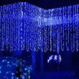 75 LEDs 13.97 m Blue Steady String Rice Lights-picture-19