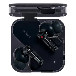 Nothing Ear 2 TWS Earbuds with Active Noise Cancellation (IP54 Water Resistant, Fast Charging, Black)-image-8
