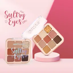 mattlook Sultry Eyes 9 Colors Palette Long Lasting Easy to layer Pigmented Formula 13.5 g image 5