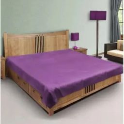 210 TC PVC Double Solid Flat Bedsheet-25