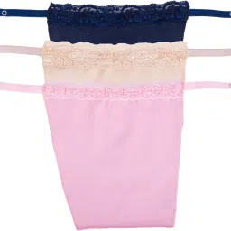 Women Dark Blue, Beige, Pink Mock Camisole-image-59