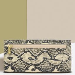 Women Casual Beige Artificial Leather Wallet-image-26