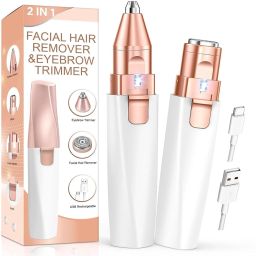 Painless facial and eyebrow hair remover Cordless Epilator-image-54