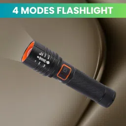 Rechargeable Torch Light, Telescopic Zoom, Ultra Bright LED Flashlight J340 Torch-image-55