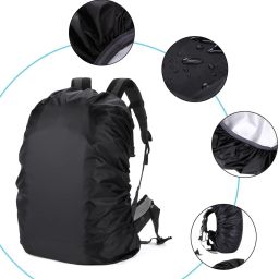 RAVIENTERPRISE Rain Cover for Backpack Schoolbag, office bag Waterproof Laptop Bag Cover, Luggage Bag Cover, School Bag Cover, Trekking Bag Cover-image-73