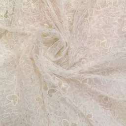 Unstitched Net/Lace Multi-purpose Fabric Embroidered-image-18