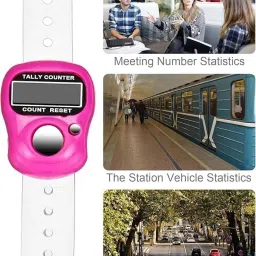 iamalot Mini Hand Tally Counter | Number Clicker for Mantra Jap Digital Tally Counter image 2