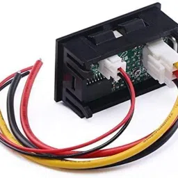 electrosys DC 0-100V 10A Dual LED Display Panel Meter for Voltage and Current Monitoring Voltmeter image 2