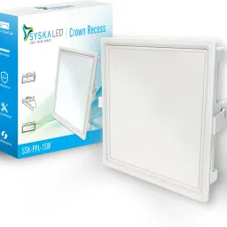 SSK-PPL-15W Square Crown 4000K Recessed Ceiling Lamp-image-9