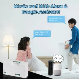 Howell WiFi 3+1 Node Switch Compatible with Alexa, Google Assistant & Siri image 4