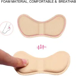 citycart Back of Heel Inserts Cushion Pads Inserts Women & Men- Heel Grips Liner/2-Pair Heel Support image 5