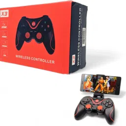X3 Mobile wireless Bluetooth Gaming controller for android/Windows/Smart TV_A33 Black Edition with Expansion Pack Only-image-16
