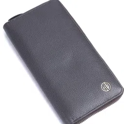 Women Graphite Grey Artificial Leather Wallet - Mini Waterproof Messenger Bag-image-62