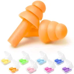 9 Pair Set Premium Soft Reusable Ear Plugs For Sleeping Noise Reduction Ear Plug-image-21