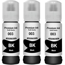 Gedi 001/003/008 Refill Ink for L3110, L3150, L3210, L3215 Printer 4 Pieces Black Ink Bottle-image-102