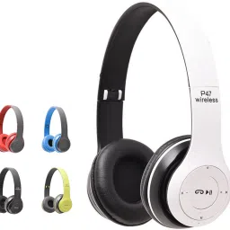 IMMUTALE P47 Wireless Bluetooth Headphones 5.0+EDR with Volume Control,T8 Smart Headphones-image-57