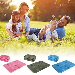 Picnic Seat Waterproof Foam Mat Foldable Folding Seat Cushion for Camping Picnic Foam Solid Chair Pad Pack of 1-image-57