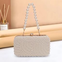 Casual White Clutch-image-19