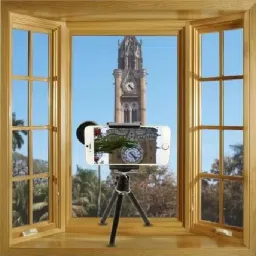 ASTOUND Mobile Telescope Universal 12X telephoto Lens with Triangle Bracket Mobile Phone Lens image 4