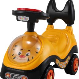 Tiger Trotter Rideon Car for Kids with Music Backrest, & Big Wheels-10