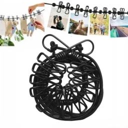 Cloth Drying Rope | Portable Travel Clothesline | Retractable (PACK of 2) Nylon, Stainless Steel Retractable Clothesline-image-85