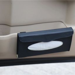 YAR78638_Car Tissue Box Holder Black Vehicle Tissue Dispenser-picture-32