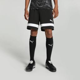 Color Block Men Black Sports Shorts-image-69