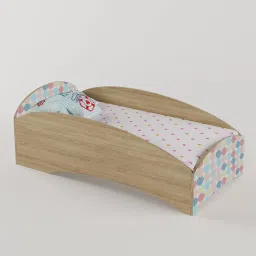 boingg! - a happy start Loopy Loop Engineered Wood Bed in Multi Coloured Colour-picture-35