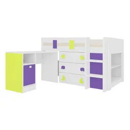 adona Sonoma Engineered Wood Drawer Storage Bed in Yellow Colour-picture-48