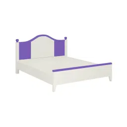 adona Victoria Solid Wood Bed in Lavender Purple Colour-picture-1