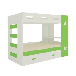 adona Rio Engineered Wood Box & Drawer Storage Bunk Bed Verdant Green-picture-22