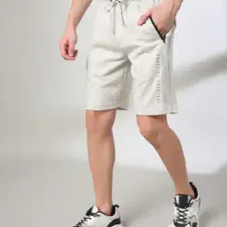 Men Typographic Print Regular Fit Shorts-picture-7