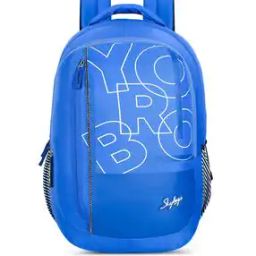 Men Klan Typographic Print Backpack-13