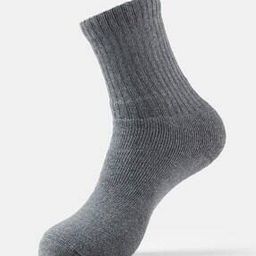 7035 Compact Cotton Terry Crew Length Socks with Stay Fresh Treatment-image-78