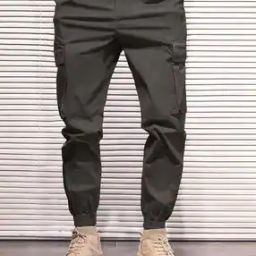 Men Relaxed Fit Cargo Pants-picture-16