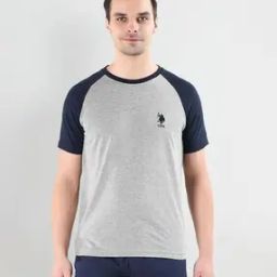 Crew-Neck T-Shirt with Logo Embroidery-image-93