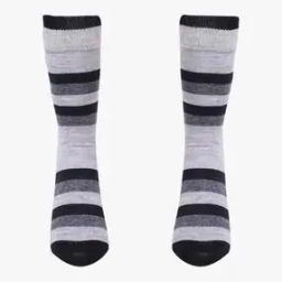 Pack of 2 Striped Mid-Calf Socks-image-98